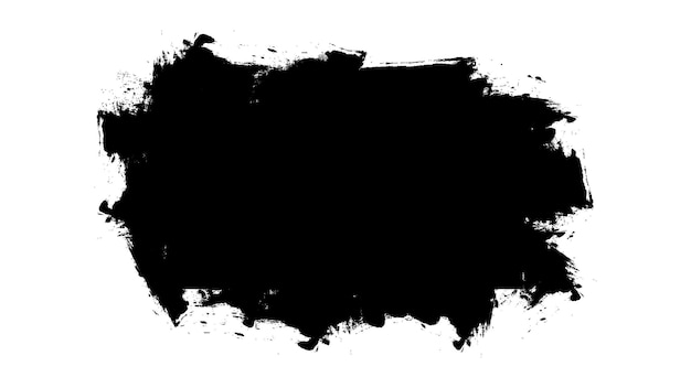 Abstrakcyjny Czarny Obraz Na Białym Tle Dla Elementu Graficznego Grunge