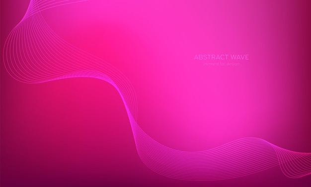 Abstrakcyjny element fali dla projektu. Kolorowe tło.