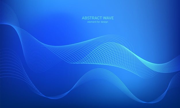 Abstrakcyjny element fali dla projektu. Kolorowe tło.