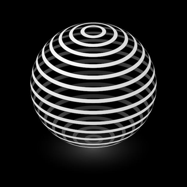 Abstrakcyjny Element Kuli