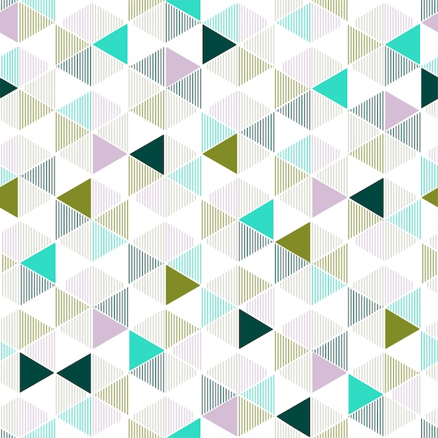 Abstrakcyjny geometryczny trójkąt bezszwowy projekt