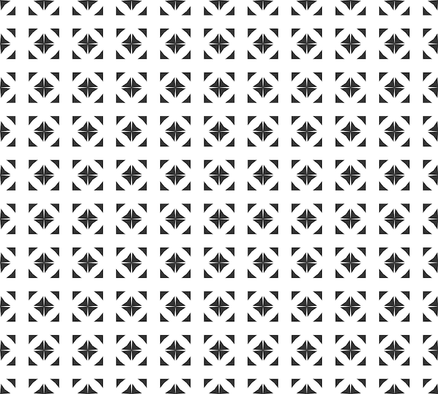 Abstrakcyjny Geometryczny Wzór Powtarzający Się Geometryczny Czarno-biała Tekstura Geometryczna Dekoracja