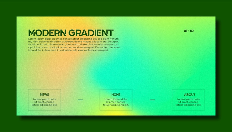 Wektor abstrakcyjny gradient kolorów, nowoczesny, niewyraźne tło i szablon tekstury ziarna filmu z elegancją