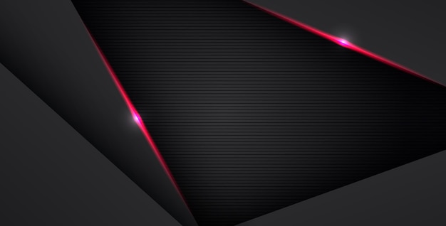 abstrakcyjny jasnoczerwony czarny układ ramy przestrzennej projekt technologiczny trójkąt koncepcja szara tekstura tło