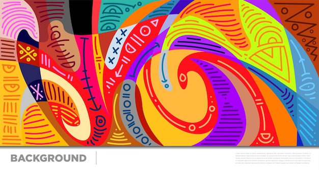 Abstrakcyjny kształt cieczy Płynny projekt geometryczny Izolowane fale gradientowe z geometrycznymi liniami kropki Batik Indonezja wzór Ilustracja wektorowa