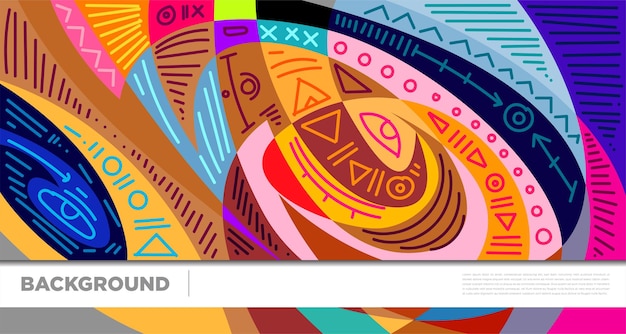 Abstrakcyjny kształt cieczy Płynny projekt geometryczny Izolowane fale gradientowe z geometrycznymi liniami kropki Batik Indonezja wzór Ilustracja wektorowa