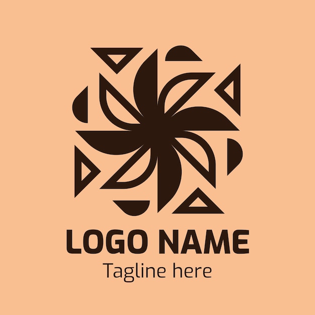Plik wektorowy abstrakcyjny logo projekt dla firmy