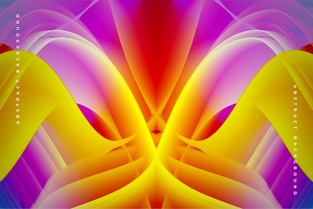 Abstrakcyjny płynny kolor kreatywny gradient kolorowe tapety hd falisty płynny wzór tła wektor szablon