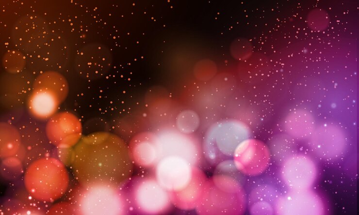 Wektor abstrakcyjny projekt tła bokeh realistyczne tło niewyraźne