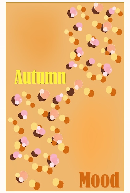 Abstrakcyjny ręcznie rysowany wzór z okręgami Nowoczesny, lekki abstrakcyjny wzór dla posrer papierowa okładka wystrój wnętrz i innych użytkowników Idealny na sezon jesienny