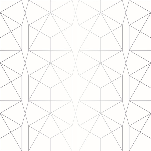 Abstrakcyjny wzór geometryczny. Srebrne tło. Wektor wzór