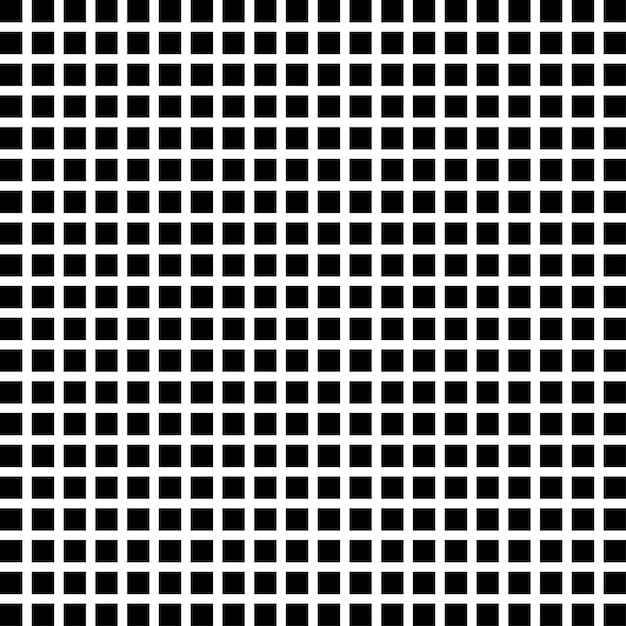 Abstrakcyjny wzór geometryczny z małych kwadratów. Wektor w kolorze czarno-białym