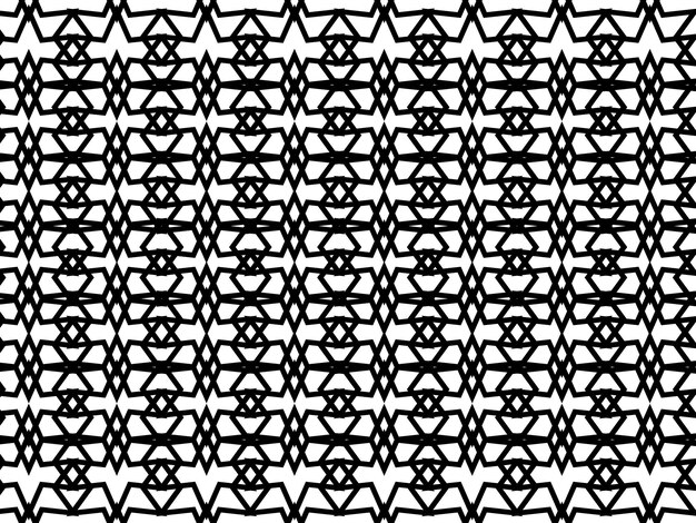 Abstrakcyjny wzór retro kształtów geometrycznych