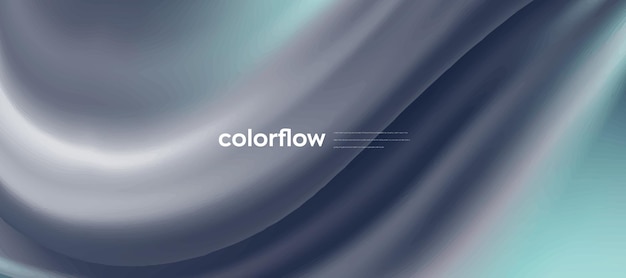 Plik wektorowy abstrakcyjny wzór tła przepływu płynnego koloru