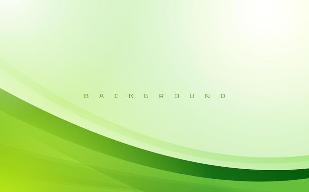 Abstrakcyjny zielony gradient błyszczący kształt wzór tła