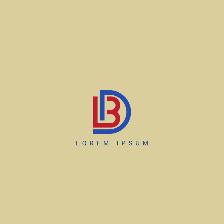 Wektor abstrakt bd litery logo początkowe oparte na monogramie wektor ikony