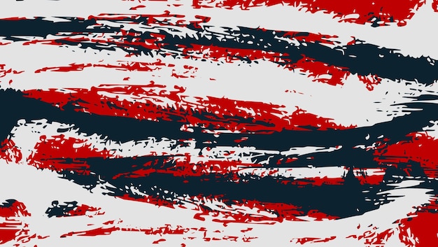 Abstrakt Czarno-czerwony Grunge Tekstura Projekt Na Białym Tle
