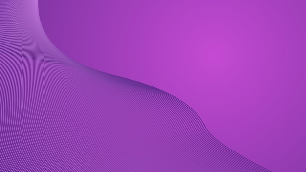 Abstrakt fioletowego gradientu z linią pasków na tle