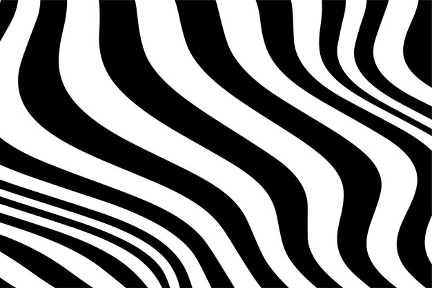 Abstrakt Geometryczna linia falista Tło