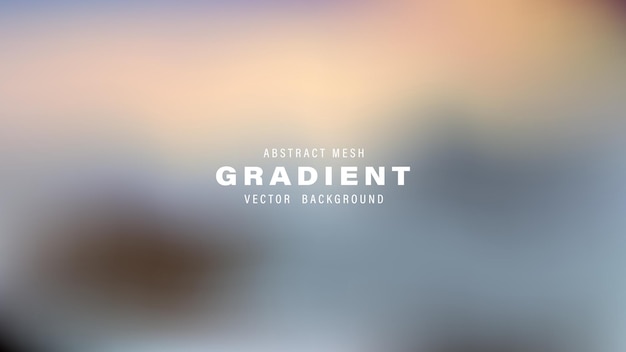 Abstrakt Gradient siatki Wektorowy Projekt tła Miękkie kolory