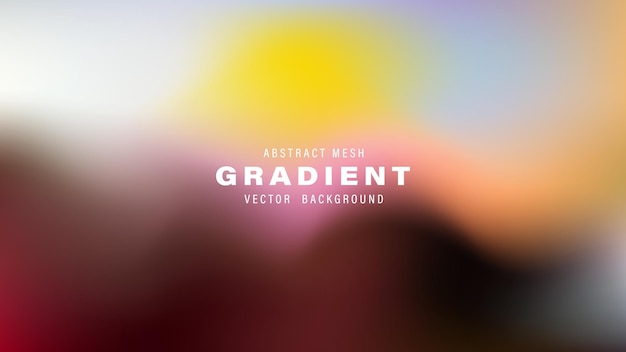 Abstrakt Gradient siatki Wektorowy Projekt tła Tekstura Rozmywa kolory