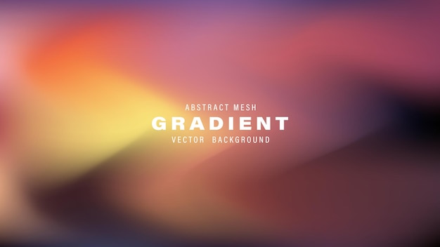 Abstrakt Mesh Gradient Vector Background Design Ilustracja szablonu