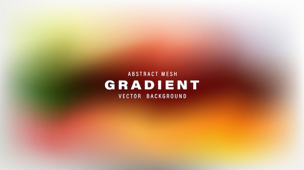 Abstrakt Mesh Gradient Vector Background Design Template