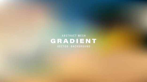 Abstrakt Mesh Gradient Vector Background Design Template