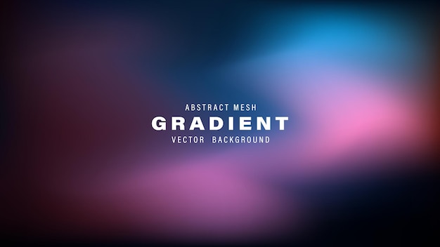 Abstrakt Mesh Gradient Vector Background Design Template