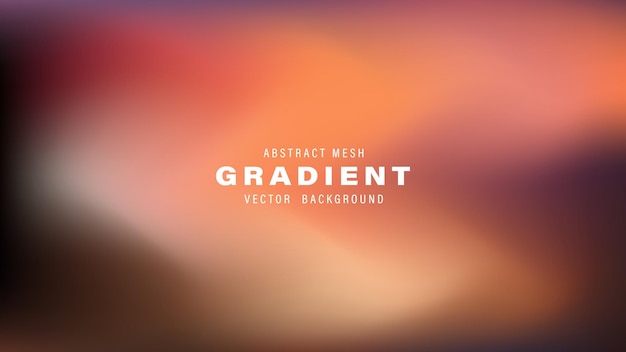Abstrakt Mesh Gradient Vector Background Design Template