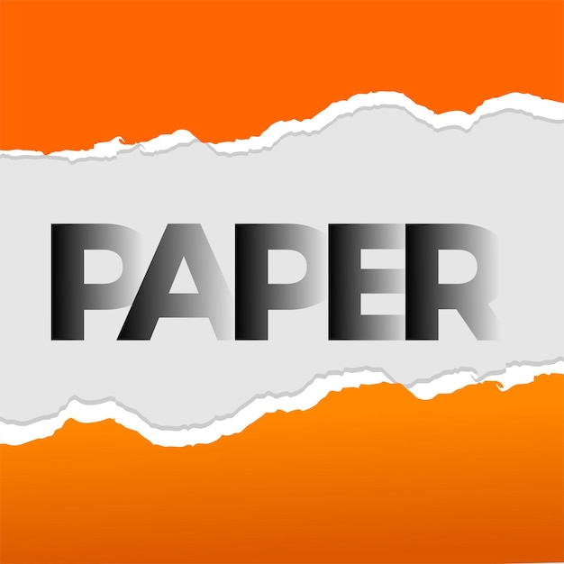 Abstrakt pomarańczowa ramka roztrzaskanego papieru szablon projektu