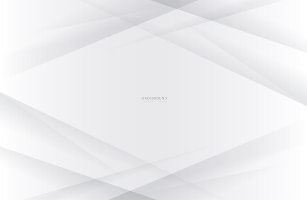 Abstrakt Współczesne pasy geometryczne Trójkąty Gradient Biały i Szary Kolor Tło ilustracja eps 10 Wektor