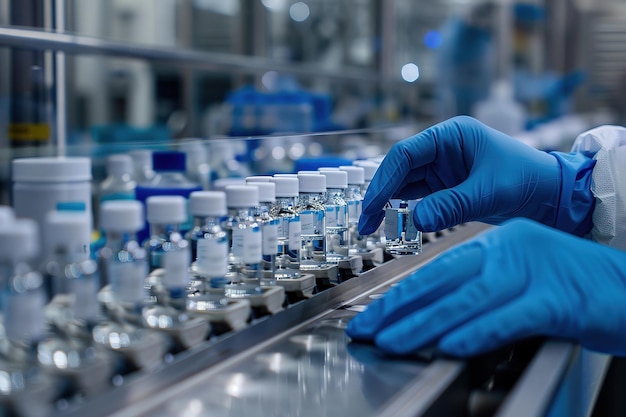 Afroamerykanka w mundurze naukowca mierząca płyn w laboratorium