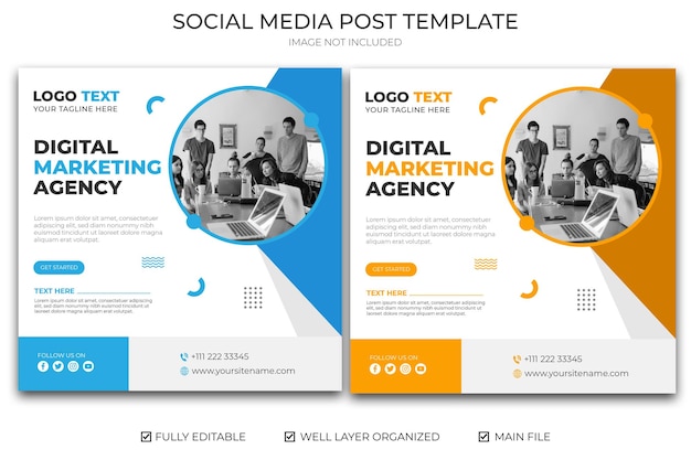 Agencja Marketingowa Social Media Post Design