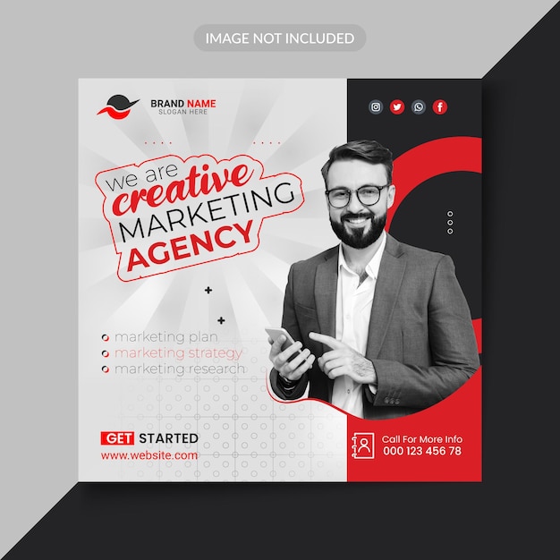 Agencja marketingu cyfrowego i post w mediach społecznościowych