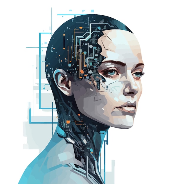 Plik wektorowy ai_artificial_intelligence_vector_illustrated