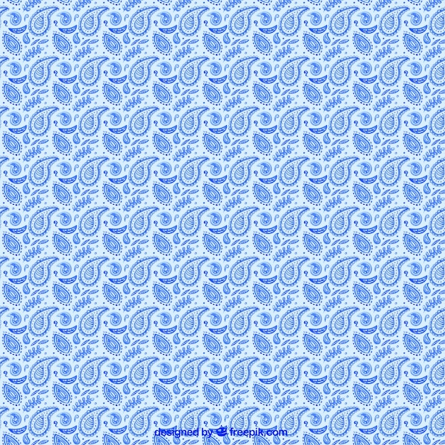 Plik wektorowy akwarela batik niebieskie tło