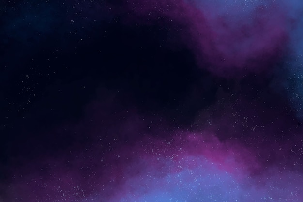 Plik wektorowy akwarela fioletowe tło galaktyki