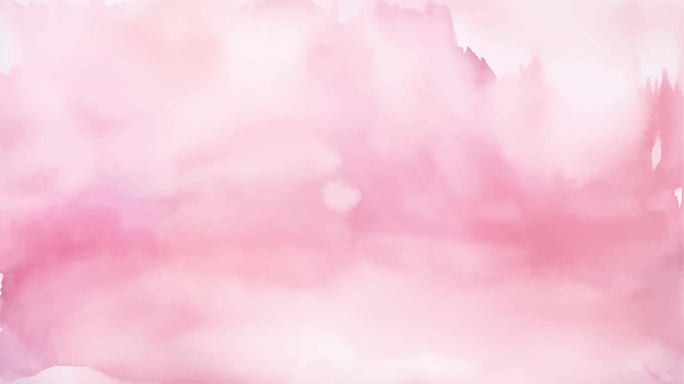 Plik wektorowy akwarela teksturowana farba abstrakcyjna różowa sztuka papier grunge tło plamy projektowania rysunek tapety