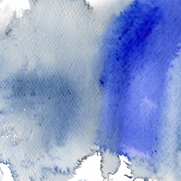 Plik wektorowy akwarela w odcieniach błękitu