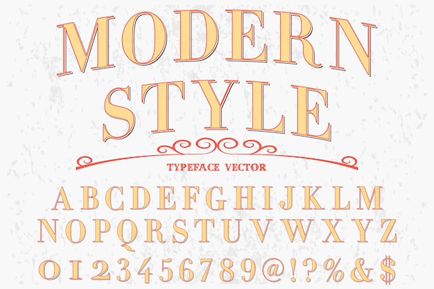 Plik wektorowy alfabet czcionki skrypt krój pisma odręcznie odręczny nowoczesny styl