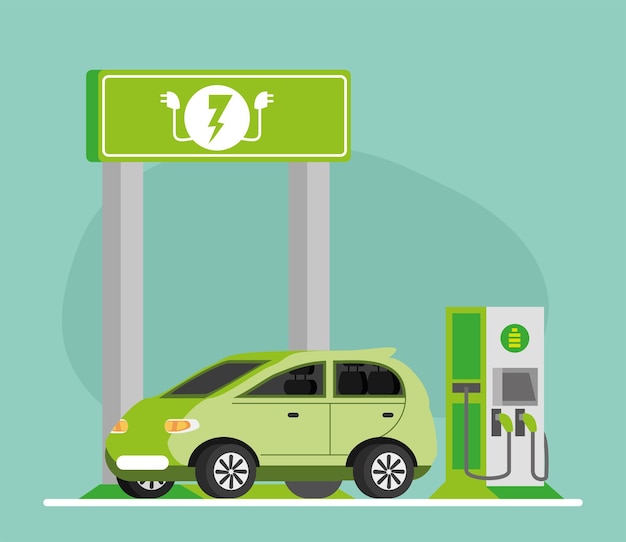 Alternatywna stacja ładowania samochodów elektrycznych