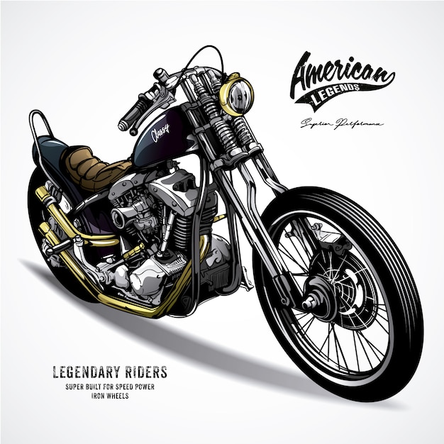 Amerykański Motocykl Legendy