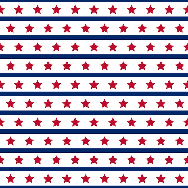 Amerykańskie Patriotyczne Gwiazdy I Paski Wzór