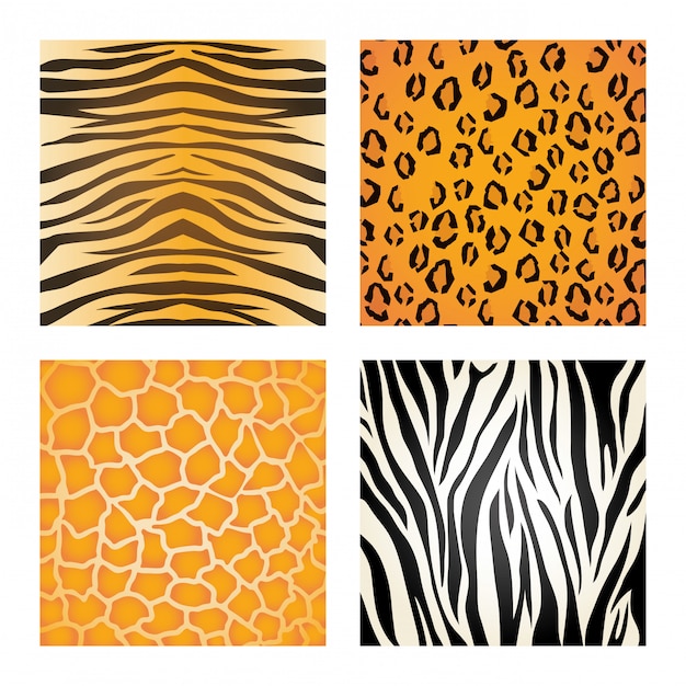 Animal print design.