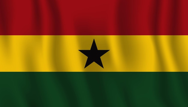 Animowana flaga Republiki Ghany