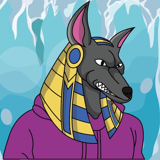 Plik wektorowy anubis