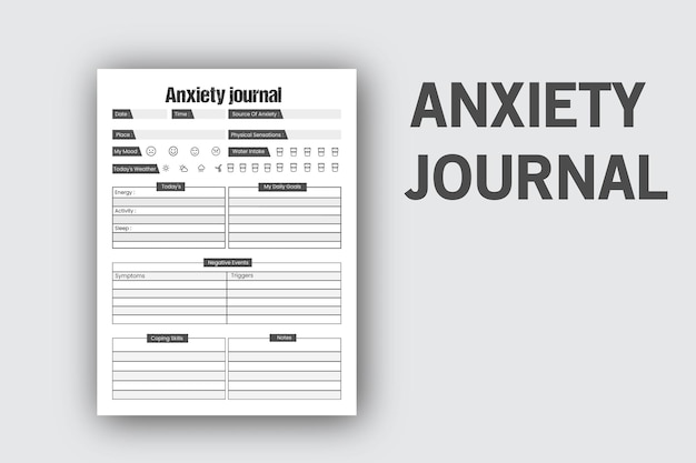 Anxiety Journal 2023 Kdp Projekty Wnętrz