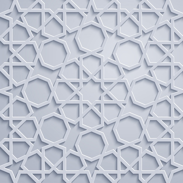 arabski wzór geometryczny ornament Maroko