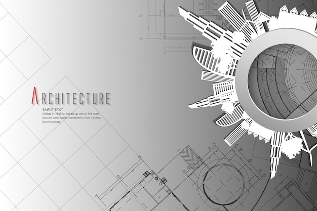 Architektura I Projekt Background.paper Art Style.